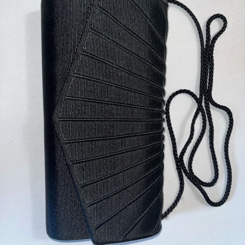 Elegant Black Clutch Bag SKU- PB022